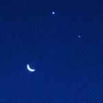 The Smiling Heavenly Objects as Captured in Australia