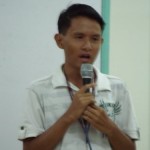 Philippine Women's College of Davao BITS President talking Philippine Women's College of Davao BITS President talking