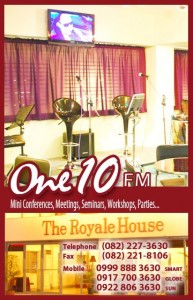 Contact the One10 FM Bar now