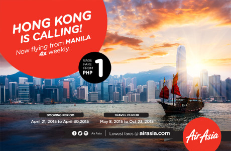 AirAsia Philippines now flies to Hong Kong