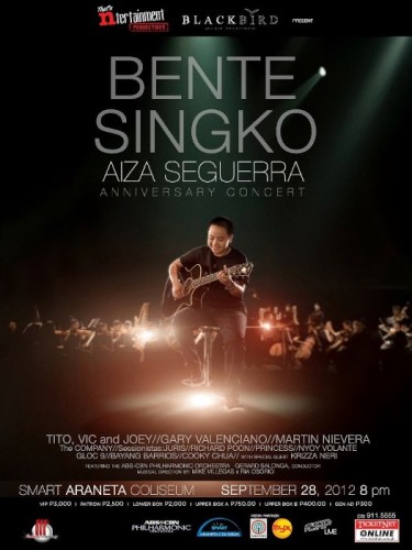 Aiza Seguerra Bente Singko Anniversary Concert