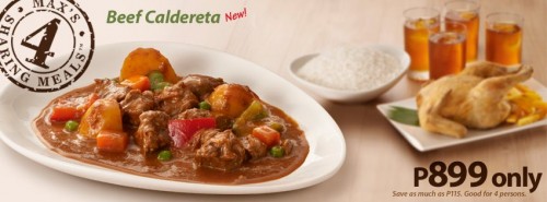 Max's 4Share Meals: Caldereta Version
