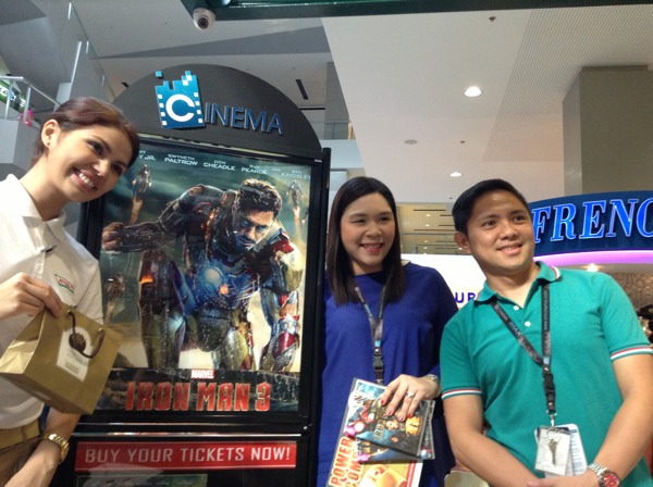 Nadia of Krispy Kreme, Sir Lloyd and Ma'am Marie of SM Lanang Cinema