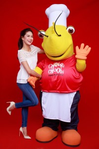 Erich and Choobi Choobi Mascot